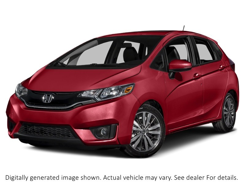 2015 Honda Fit Ex-L Milano Red  Shot 25