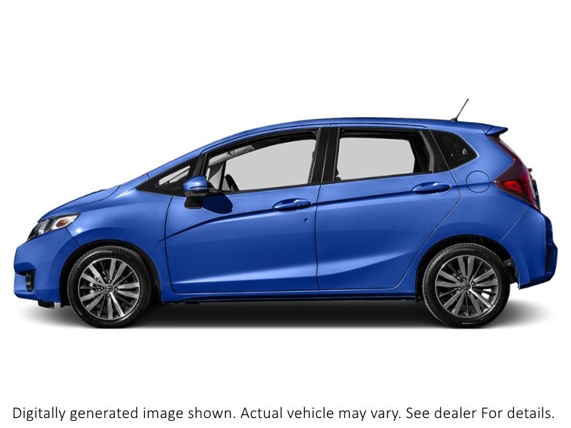2015 Honda Fit Ex-L Aegean Blue Metallic  Shot 9