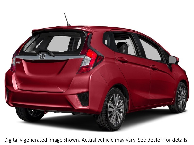 2015 Honda Fit Ex-L Milano Red  Shot 26