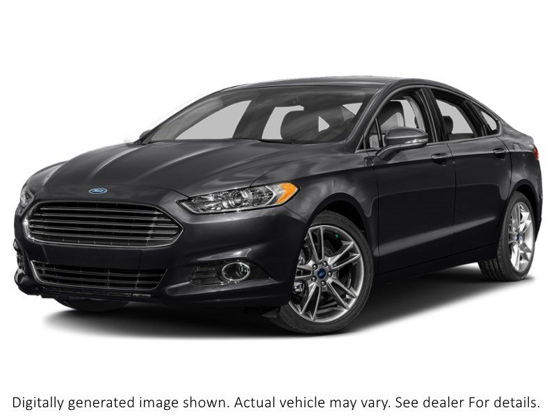 2016 Ford Fusion 4Dr Sdn Titanium AWD Shadow Black  Shot 1