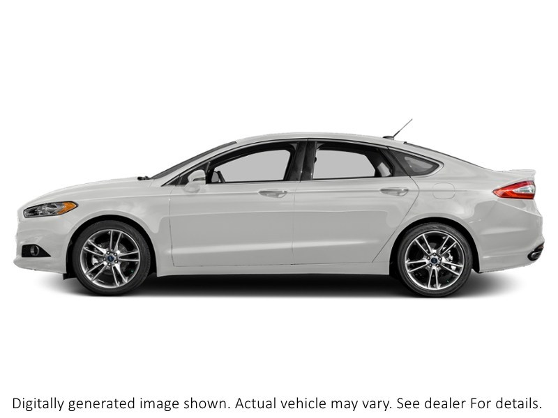 2014 Ford Fusion 4Dr Sdn Titanium AWD White Platinum Tri-Coat  Shot 5