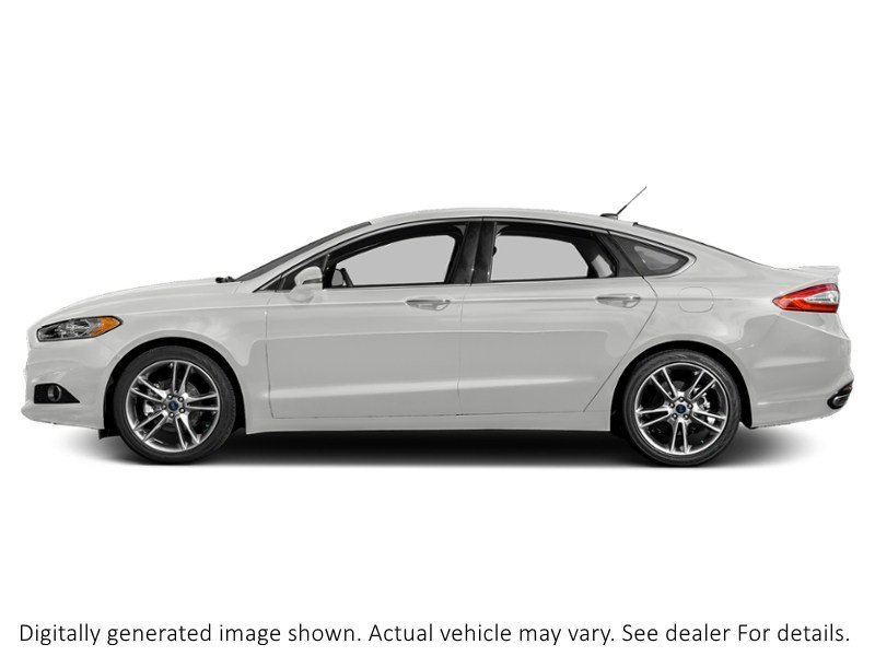 2014 Ford Fusion 4Dr Sdn Titanium AWD White Platinum Tri-Coat  Shot 5
