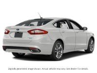2014 Ford Fusion 4Dr Sdn Titanium AWD White Platinum Tri-Coat  Shot 2