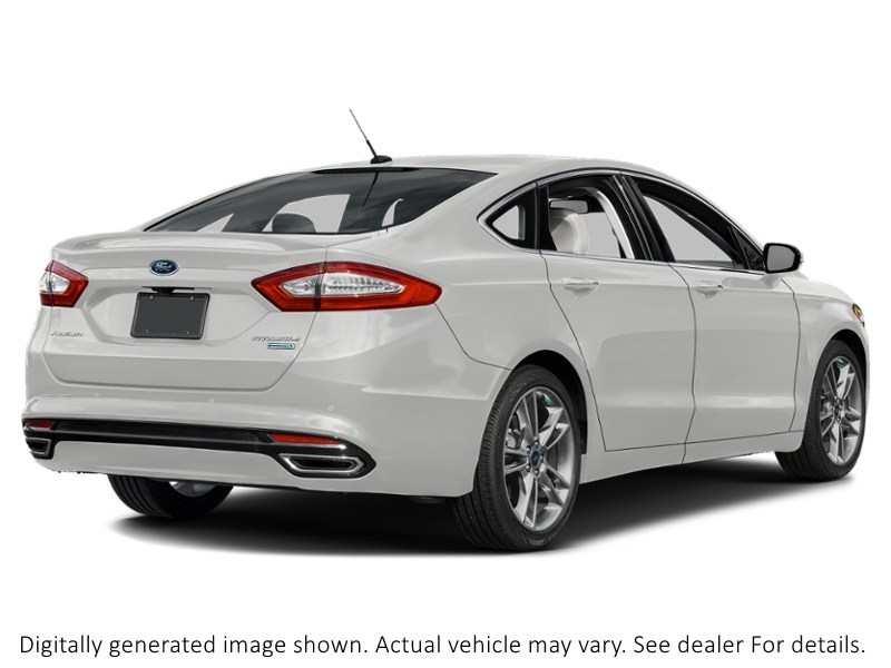 2014 Ford Fusion 4Dr Sdn Titanium AWD White Platinum Tri-Coat  Shot 6