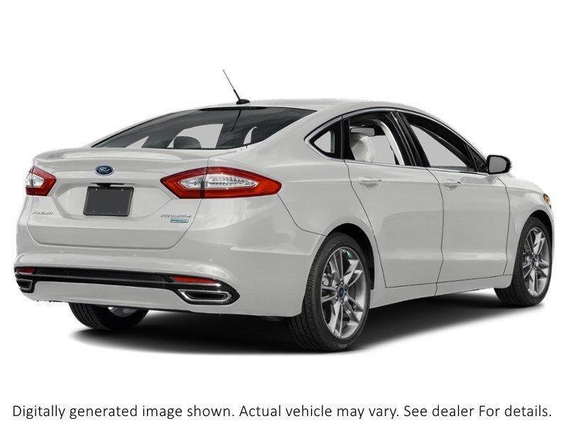 2014 Ford Fusion 4Dr Sdn Titanium AWD White Platinum Tri-Coat  Shot 6