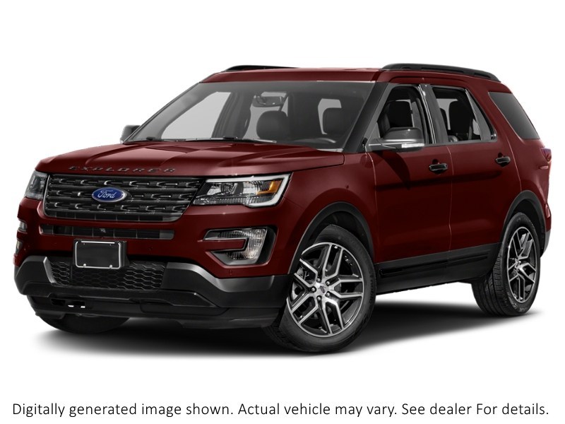 2016 Ford Explorer 4WD 4Dr Sport Bronze Fire Metallic Tinted Clearcoat  Shot 13