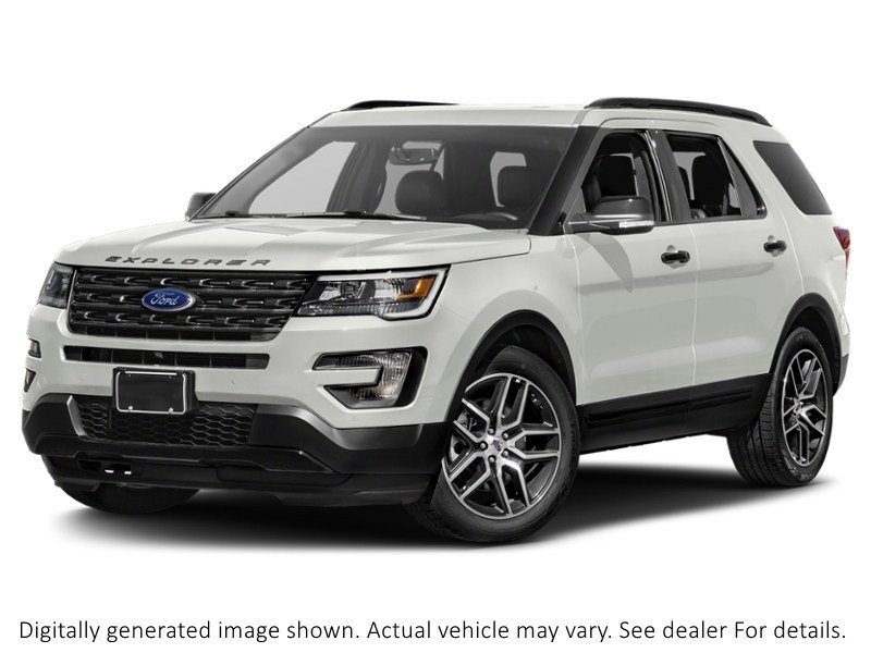 2016 Ford Explorer 4WD 4Dr Sport White Platinum Metallic Tri-Coat  Shot 25