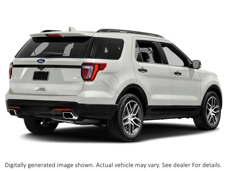 2016 Ford Explorer 4WD 4Dr Sport White Platinum Metallic Tri-Coat  Shot 26