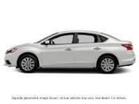 2017 Nissan Sentra 4Dr Sdn CVT S Aspen White Pearl  Shot 3