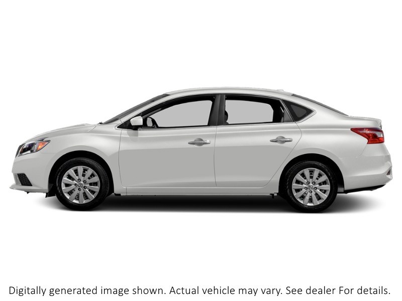 2017 Nissan Sentra 4Dr Sdn CVT S Aspen White Pearl  Shot 5