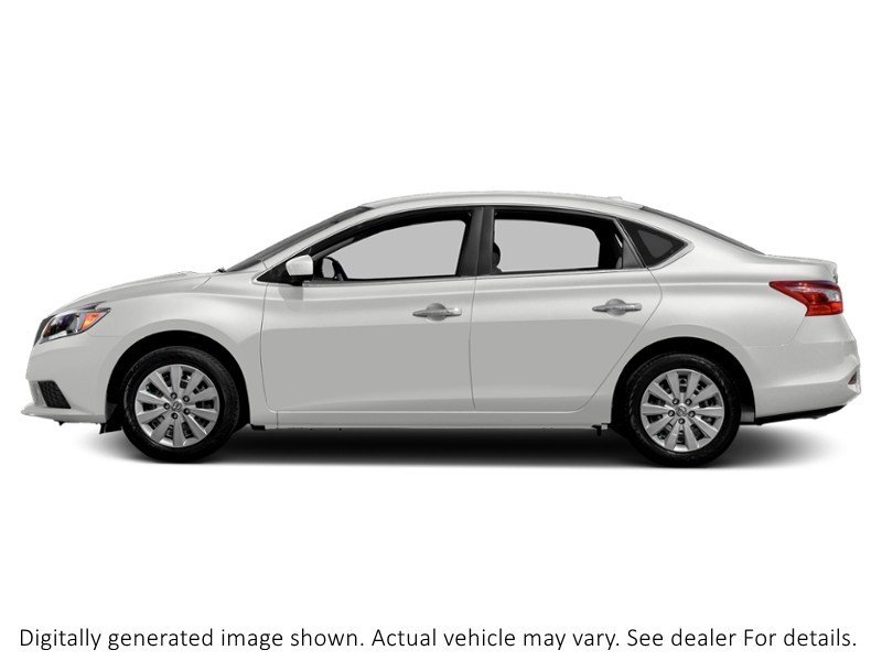 2017 Nissan Sentra 4Dr Sdn CVT S Aspen White Pearl  Shot 5