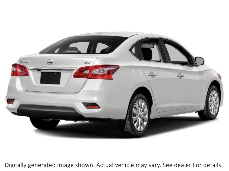 2017 Nissan Sentra 4Dr Sdn CVT S Aspen White Pearl  Shot 2