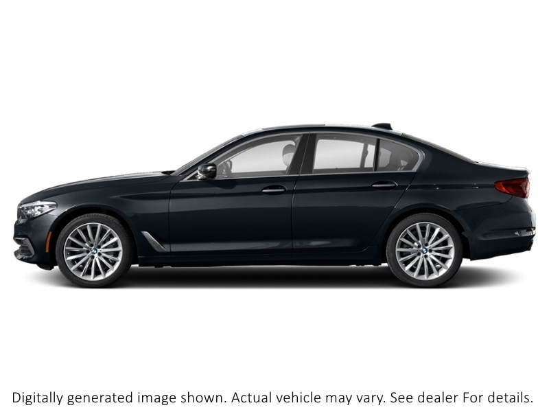 2018 Bmw 5 Series 530I Xdrive Sedan Carbon Black Metallic  Shot 3