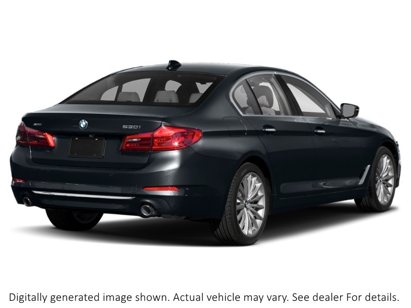 2018 Bmw 5 Series 530I Xdrive Sedan Carbon Black Metallic  Shot 2