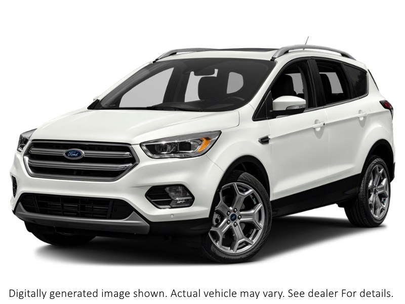 2017 Ford Escape 4WD 4Dr Titanium White Platinum Metallic Tri-Coat  Shot 4