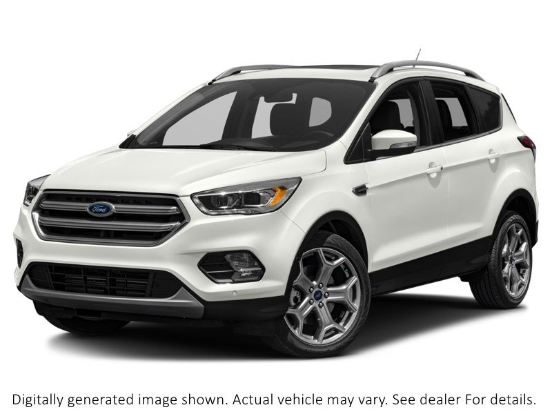 2018 Ford Escape Titanium 4WD White Platinum Metallic Tri-Coat  Shot 1