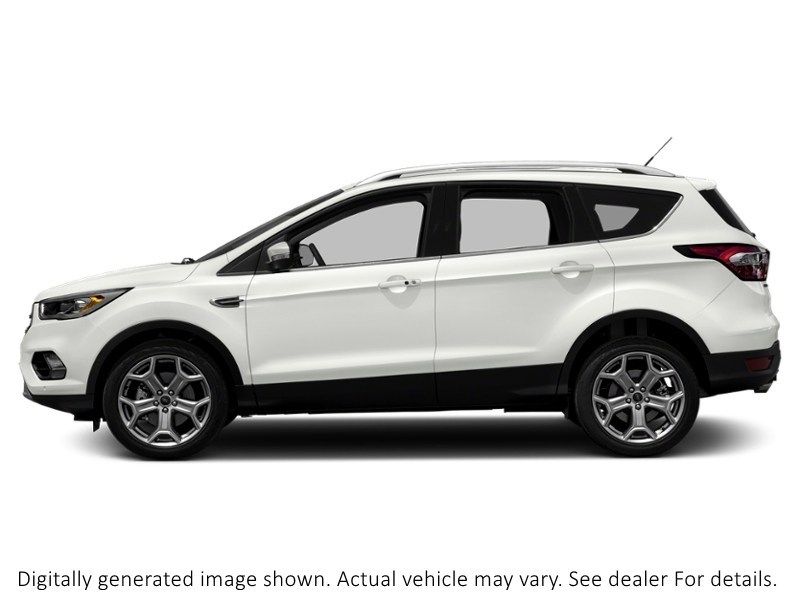 2017 Ford Escape 4WD 4Dr Titanium White Platinum Metallic Tri-Coat  Shot 3