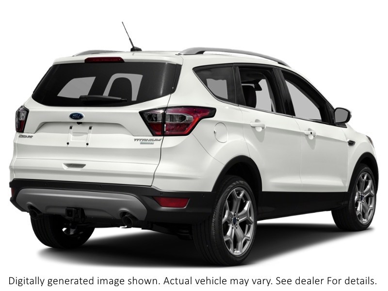 2017 Ford Escape 4WD 4Dr Titanium White Platinum Metallic Tri-Coat  Shot 2