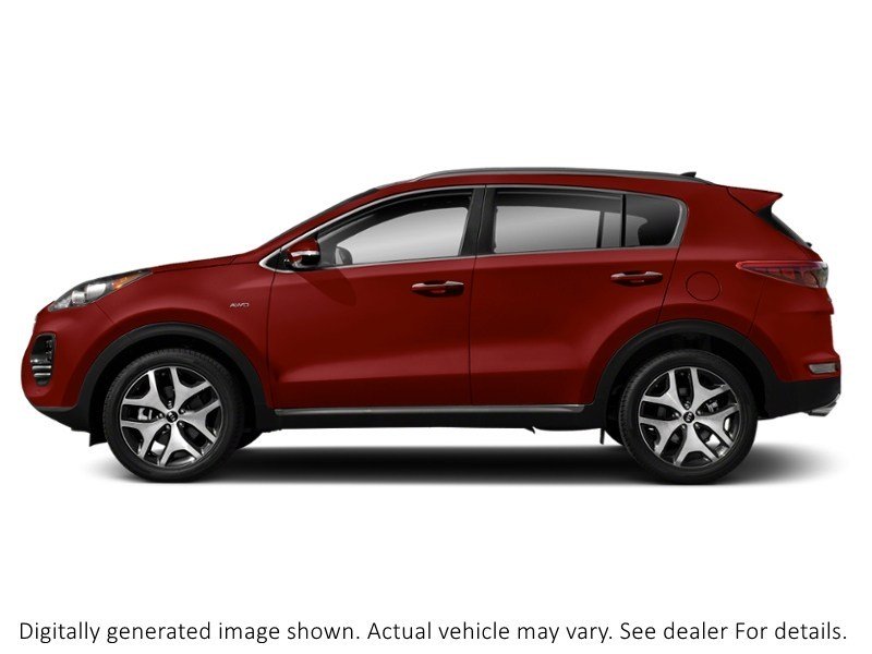 2018 Kia Sportage Sx Turbo AWD W/Black Scarlet Red  Shot 5