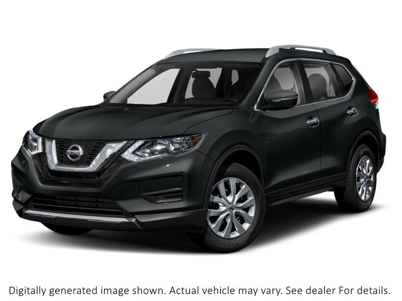 2019 Nissan Rogue AWD S Magnetic Black Metallic  Shot 4