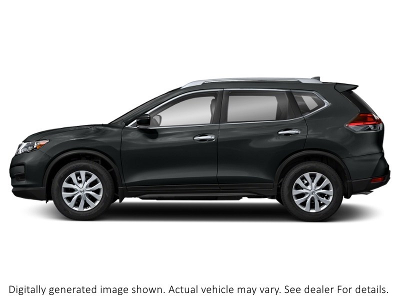 2019 Nissan Rogue AWD S Magnetic Black Metallic  Shot 3