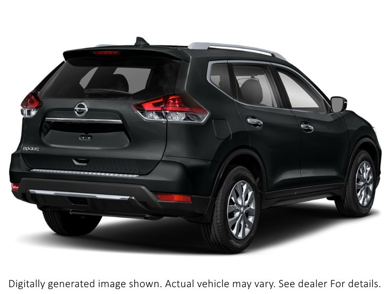 2019 Nissan Rogue AWD S Magnetic Black Metallic  Shot 2