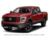 2018 Nissan Titan 4X4 Crew Cab Pro-4X Cayenne Red Metallic  Shot 19
