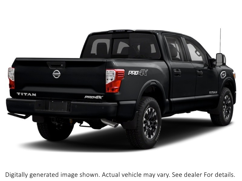 2018 Nissan Titan 4X4 Crew Cab Pro-4X Magnetic Black Metallic  Shot 8