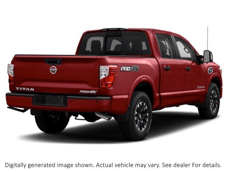 2018 Nissan Titan 4X4 Crew Cab Pro-4X Cayenne Red Metallic  Shot 20