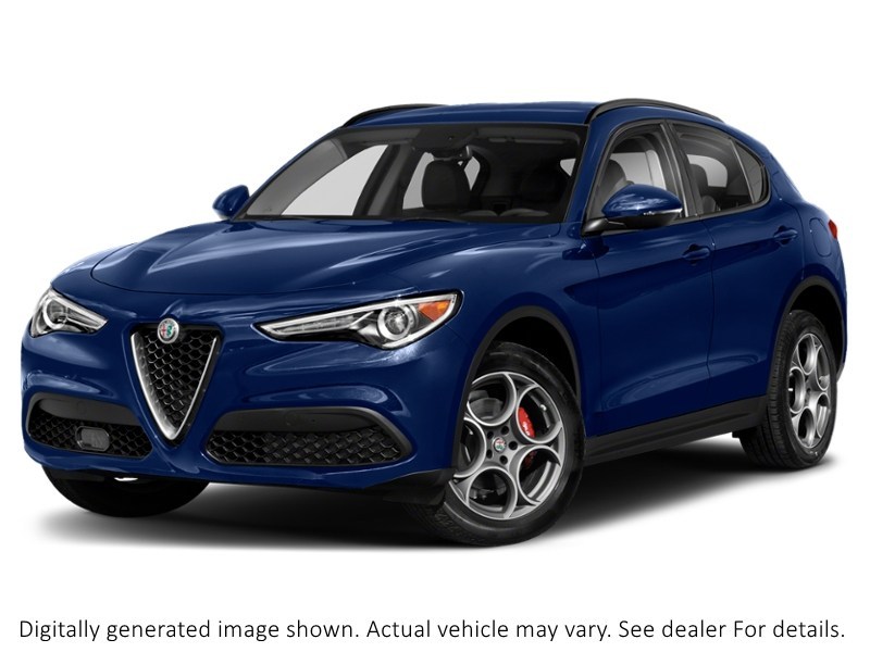 2018 Alfa Romeo Stelvio Ti Sport AWD Montecarlo Blue Metallic  Shot 19