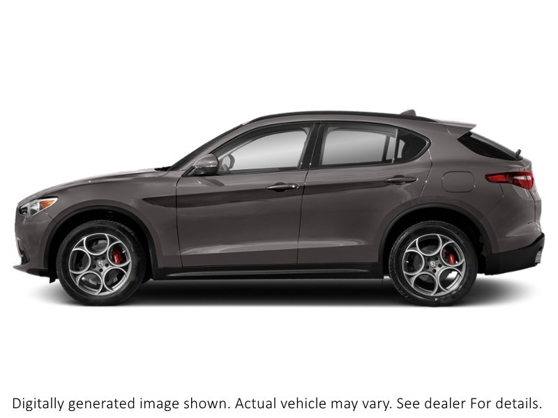 2018 Alfa Romeo Stelvio Ti Sport AWD Vesuvio Grey Metallic  Shot 41