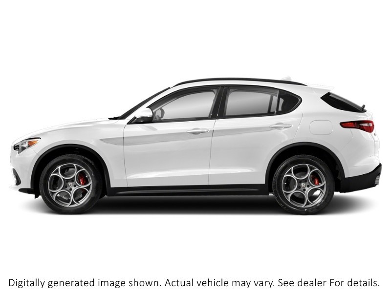 2018 Alfa Romeo Stelvio Ti Sport AWD Trofeo White Tri-Coat  Shot 59