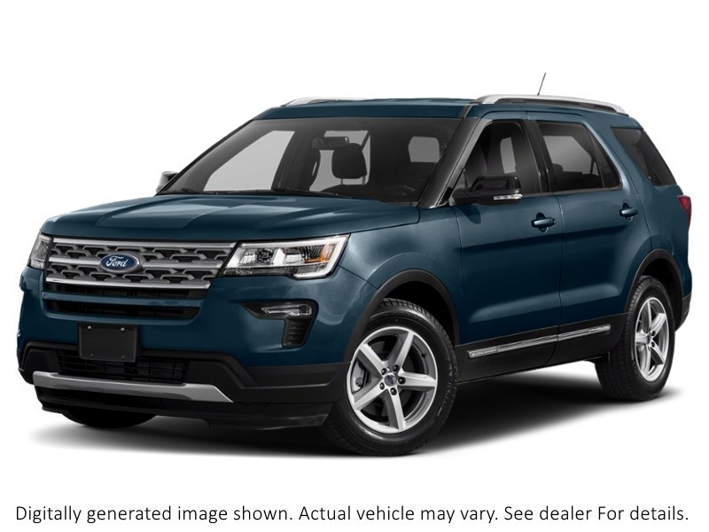 2018 Ford Explorer XLT 4WD Blue Metallic  Shot 1