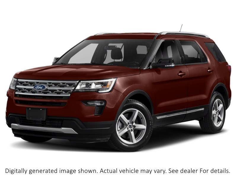 2018 Ford Explorer XLT 4WD Cinnamon Glaze  Shot 16