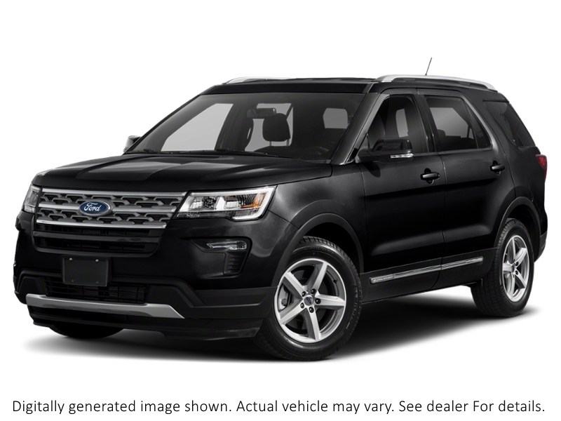 2018 Ford Explorer XLT 4WD Shadow Black  Shot 19
