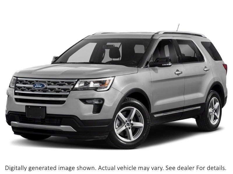 2018 Ford Explorer XLT 4WD Ingot Silver Metallic  Shot 43