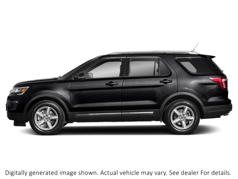 2018 Ford Explorer XLT 4WD Shadow Black  Shot 23
