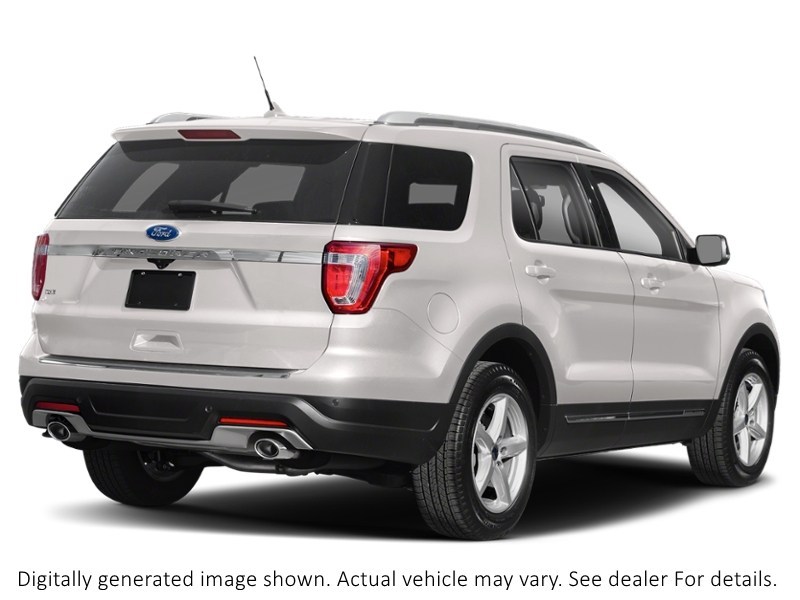 2018 Ford Explorer XLT 4WD White Platinum Metallic Tri-Coat  Shot 42