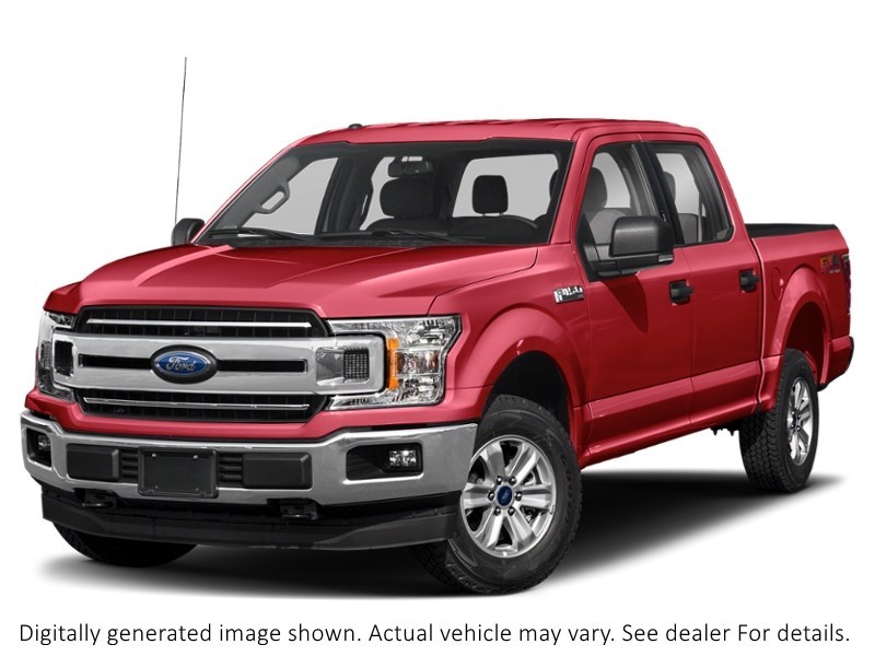 2020 Ford F-150 XLT 4WD Supercrew 5.5' Box Vermillion Red  Shot 49