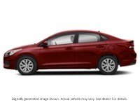 2018 Hyundai Accent 4 Door Gl Auto Fiery Red  Shot 5