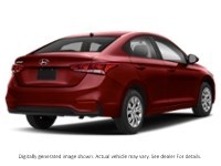 2018 Hyundai Accent 4 Door Gl Auto Fiery Red  Shot 6
