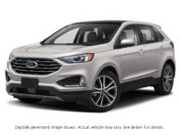 2019 Ford Edge Titanium White Platinum Metallic Tri-Coat  Shot 4