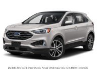 2019 Ford Edge Titanium White Platinum Metallic Tri-Coat  Shot 4