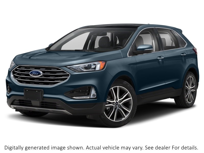 2019 Ford Edge Titanium Blue Metallic  Shot 22