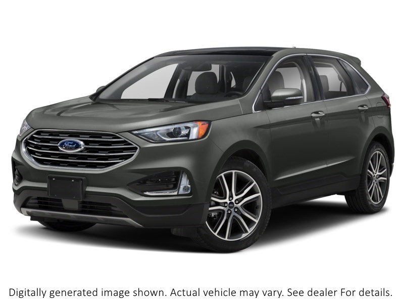 2019 Ford Edge Titanium Magnetic Metallic  Shot 25