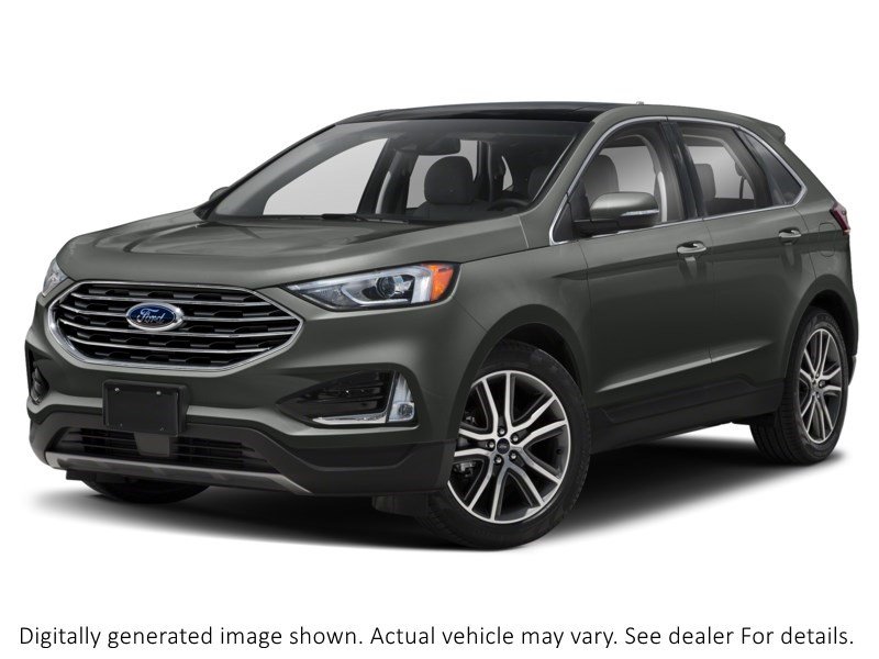 2019 Ford Edge Titanium Magnetic Metallic  Shot 25