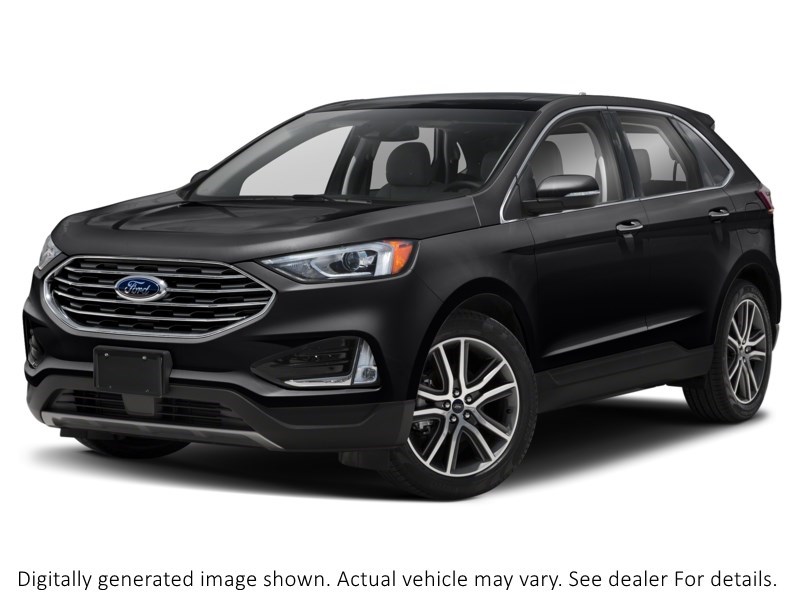 2019 Ford Edge Titanium Agate Black  Shot 46