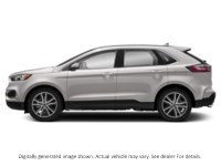 2019 Ford Edge Titanium White Platinum Metallic Tri-Coat  Shot 3