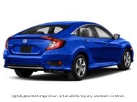 2021 Honda Civic Sedan LX CVT Aegean Blue Metallic  Shot 2