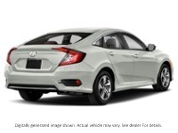 2019 Honda Civic Sedan LX CVT Platinum White Pearl  Shot 2